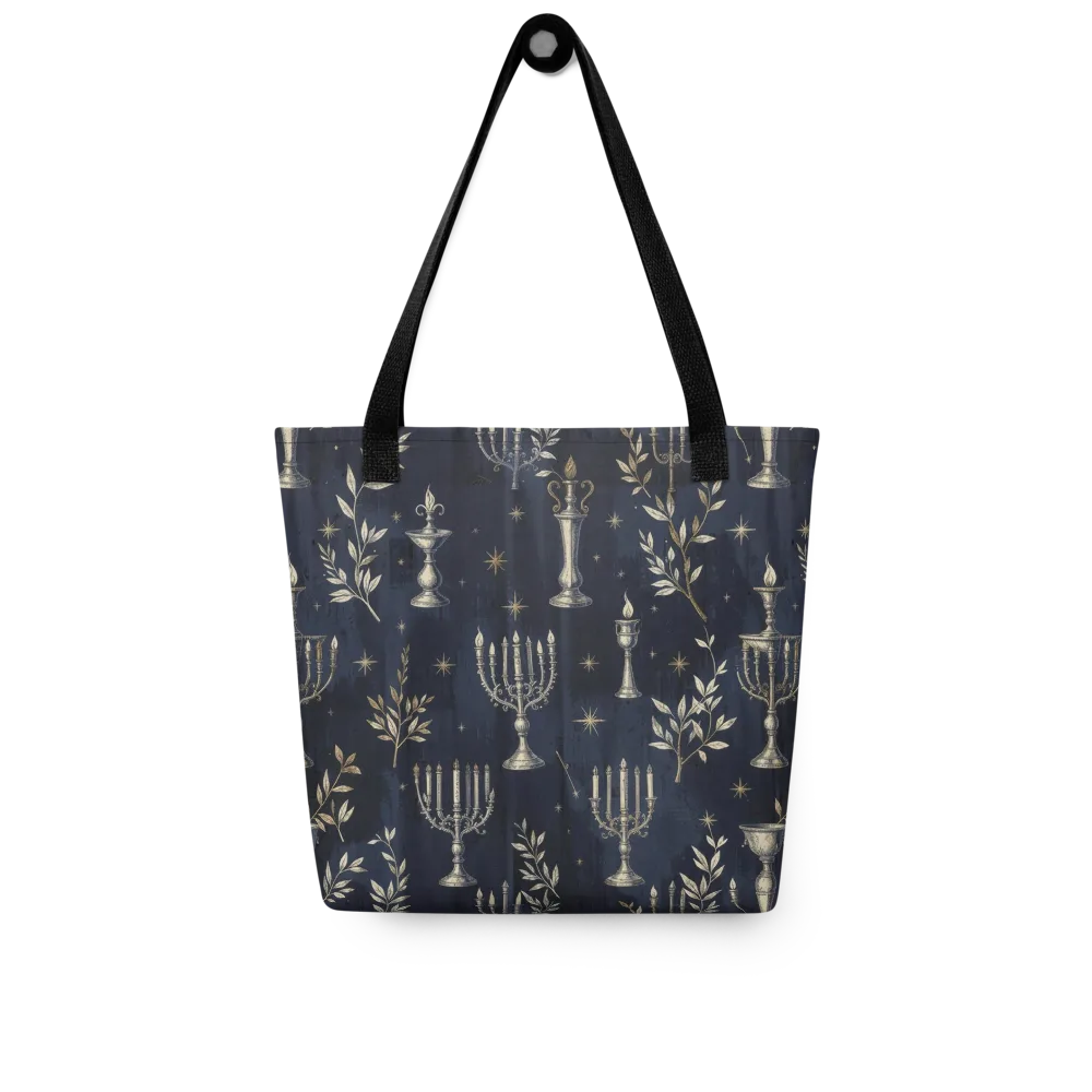 Midnight Candelabra on Tote Bag — Front