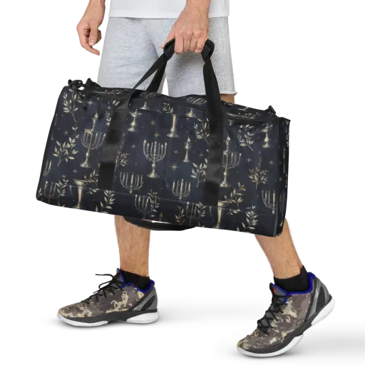 Midnight Candelabra on a Duffle Bag