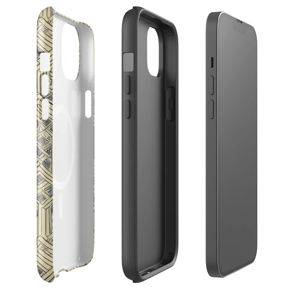 Isometric Archive on MagSafe Tough Case for iPhone® — Front