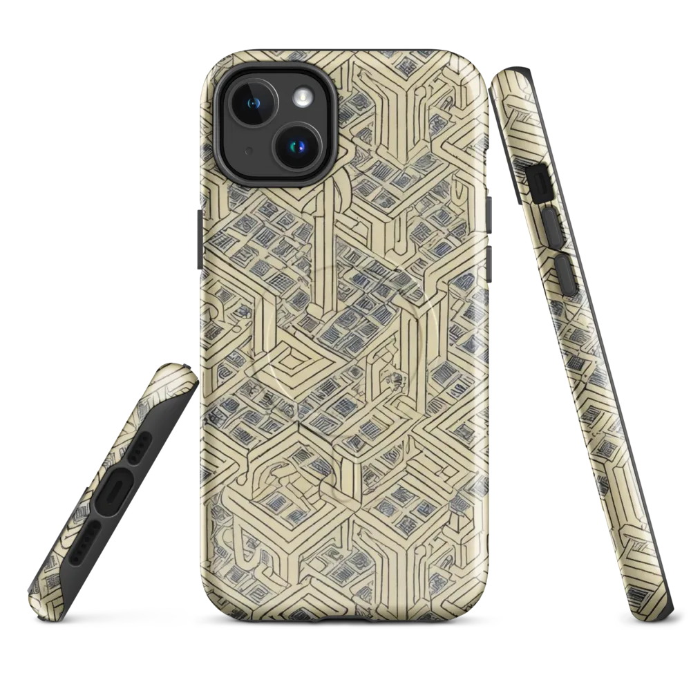 Isometric Archive on MagSafe Tough Case for iPhone® — Front