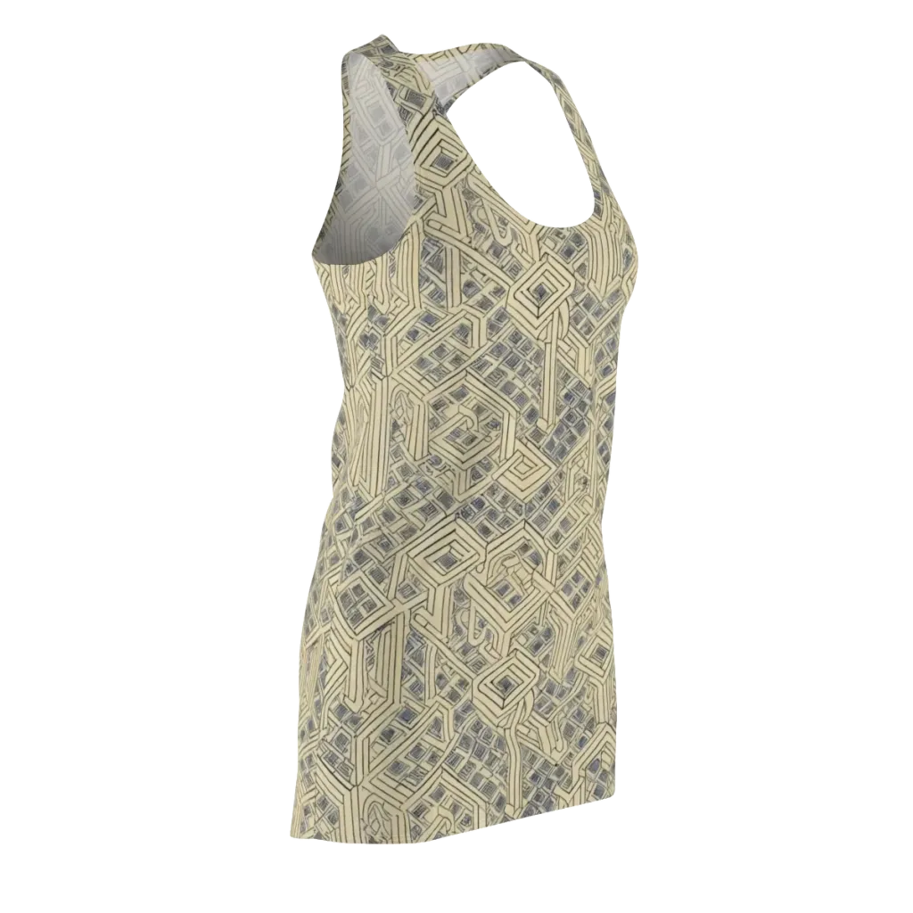 Isometric Archive on Racerback Dress — Front Side
