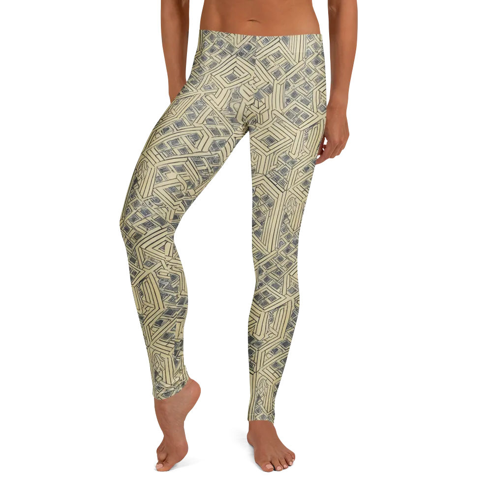 Isometric Archive on Leggings — Front