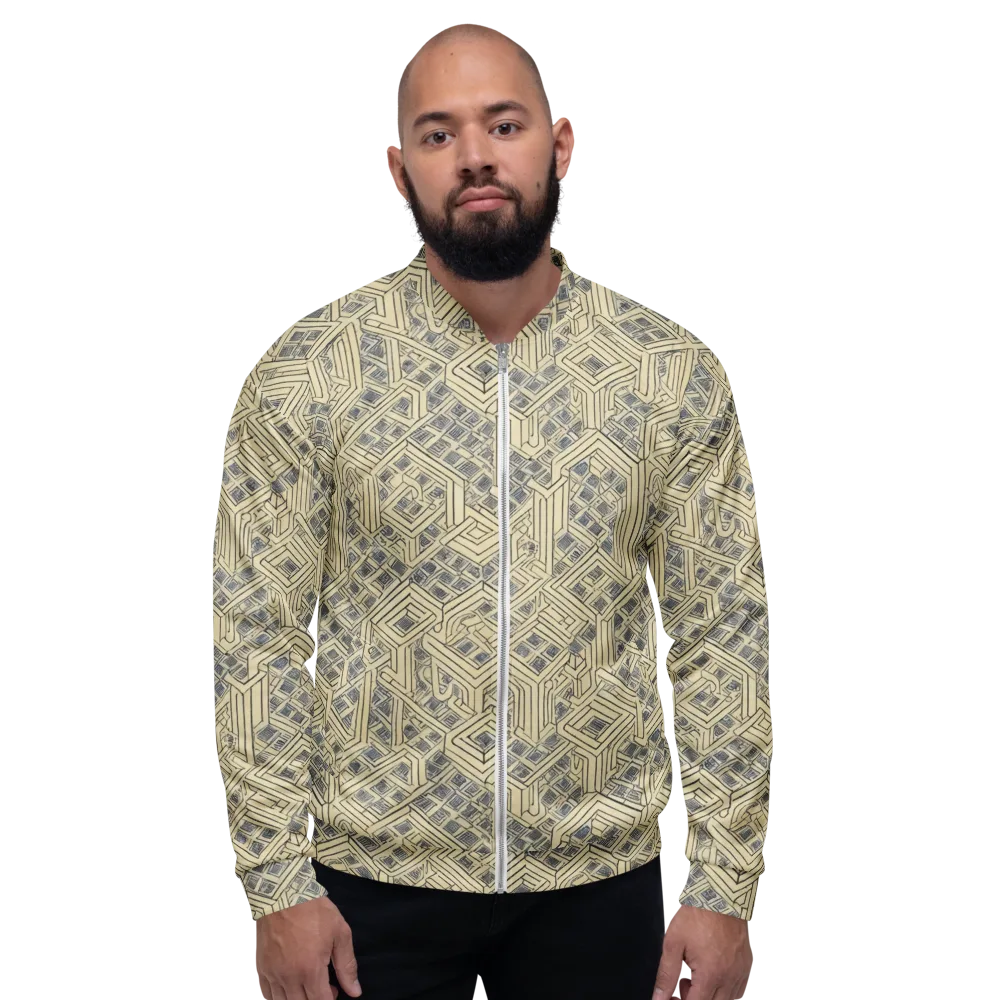 Isometric Archive on Bomber Jacket — Front