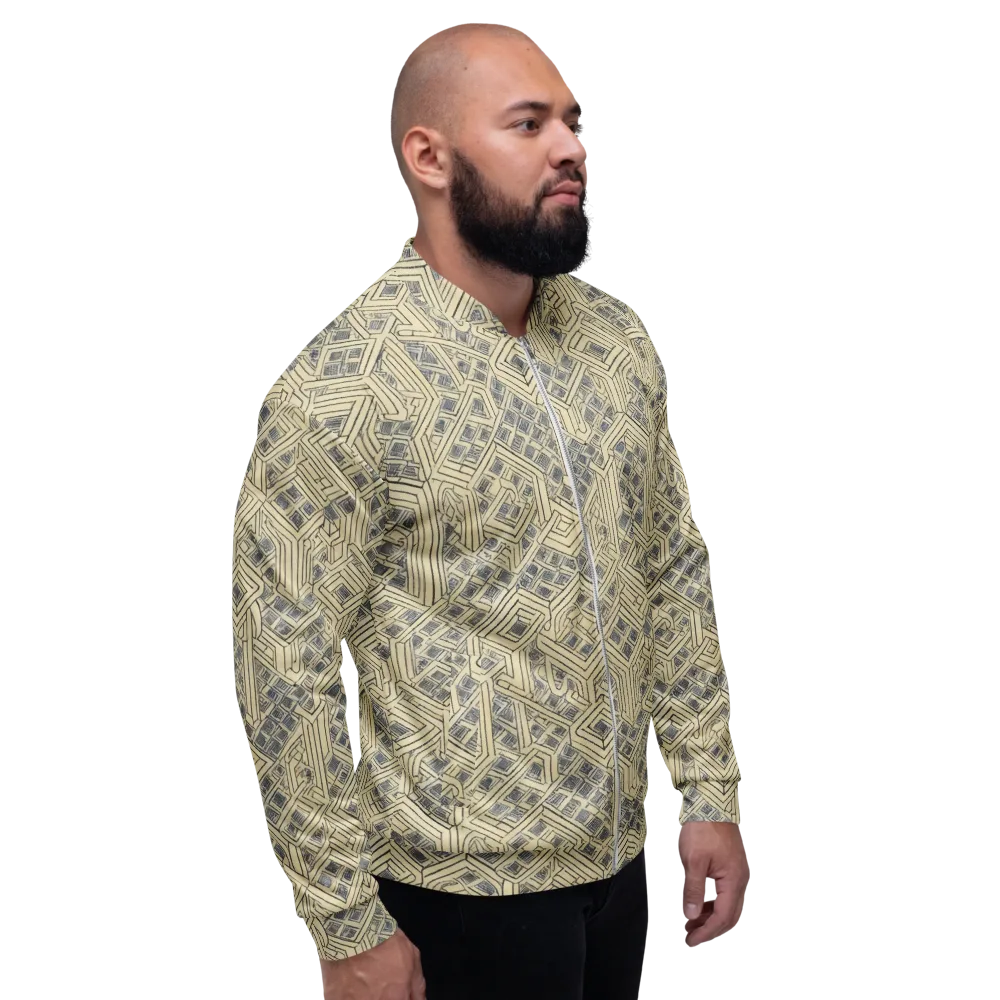 Isometric Archive on Bomber Jacket — Right