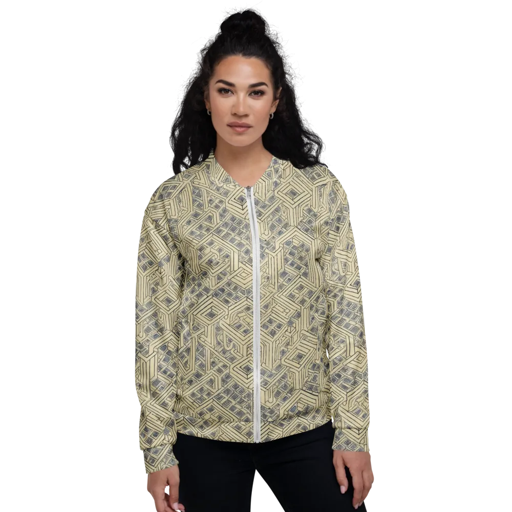 Isometric Archive on Bomber Jacket — Front