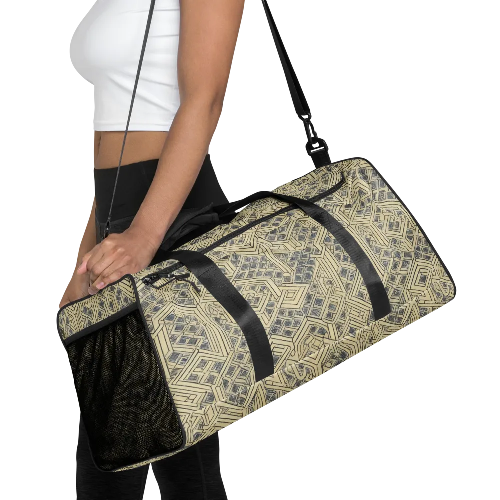 Isometric Archive on Duffle Bag — Front
