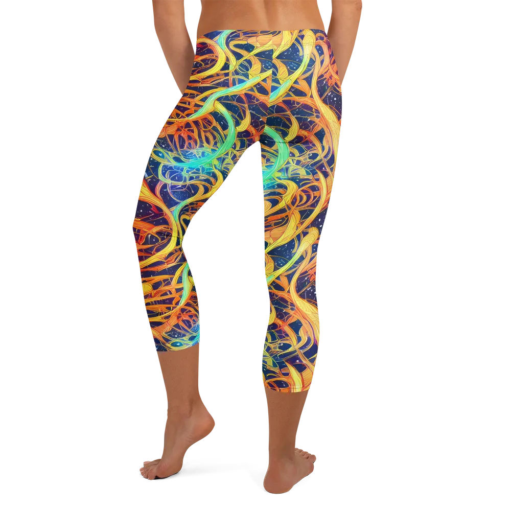 Granov Vortex on Capri Leggings — Back