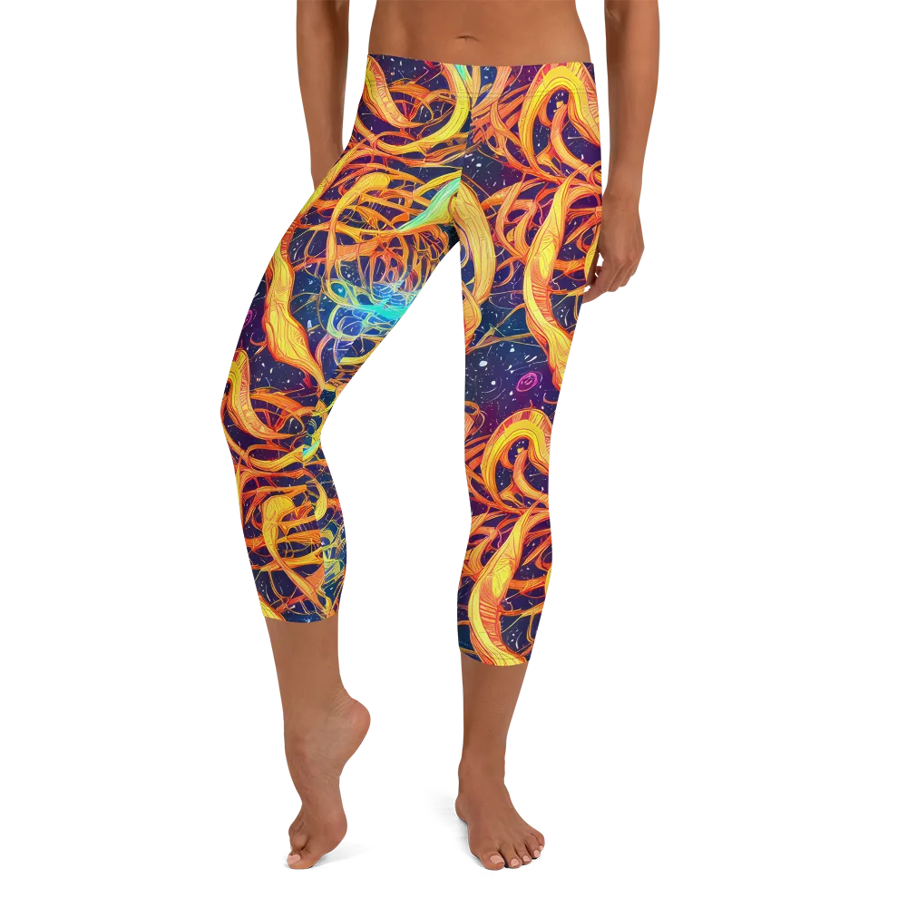 Granov Vortex on Capri Leggings — Front
