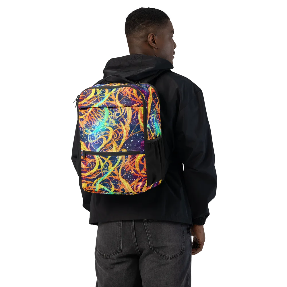 Granov Vortex on Utility Backpack — Back