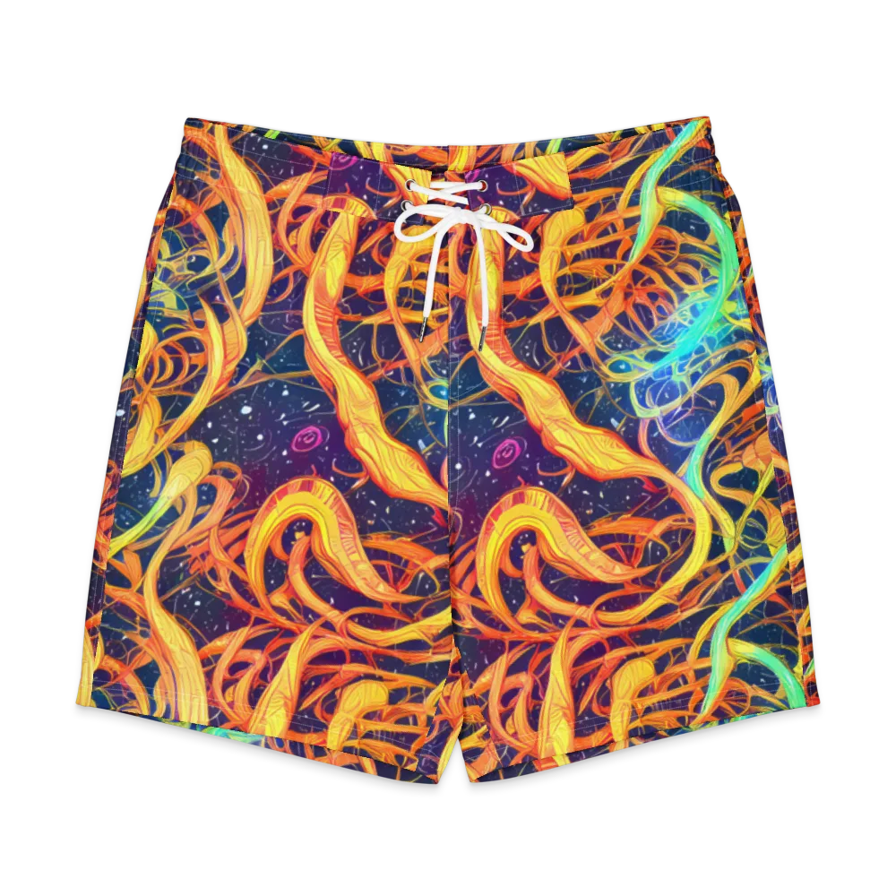 Granov Vortex on Men's Board Shorts — Front