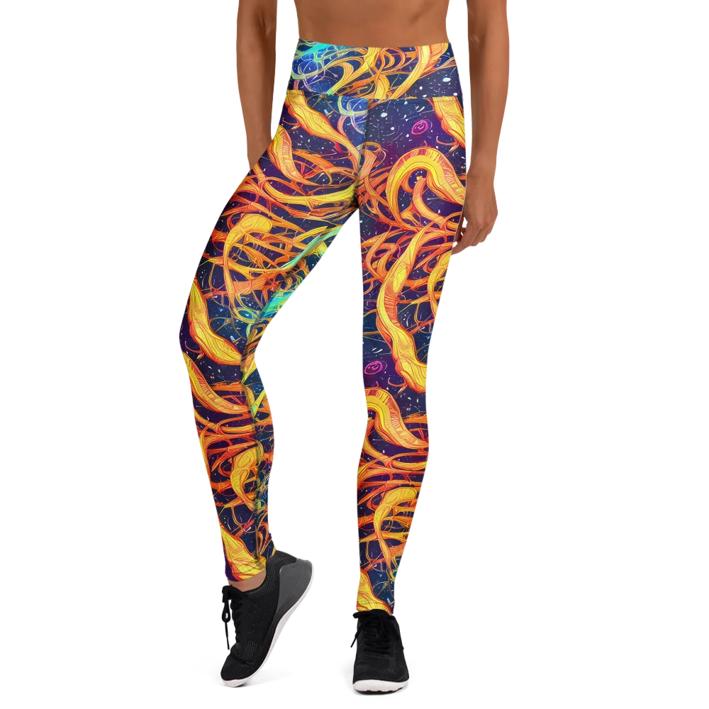 Granov Vortex on Yoga Leggings — Front