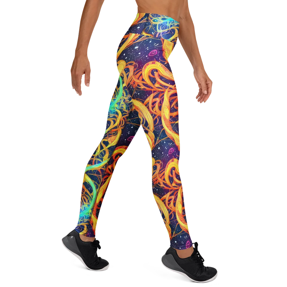 Granov Vortex on Yoga Leggings — Right