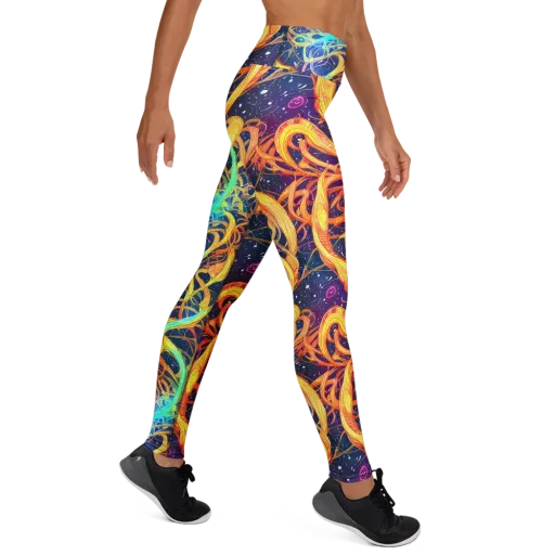 Granov Vortex on a Yoga Leggings