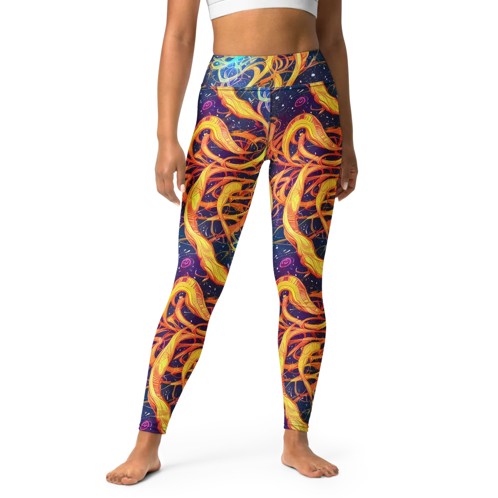 Granov Vortex on Yoga Leggings — Front