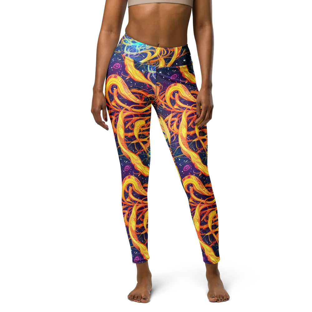 Granov Vortex on Yoga Leggings — Front