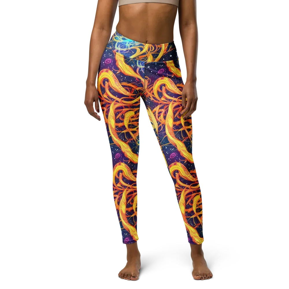 Granov Vortex on Yoga Leggings — Front