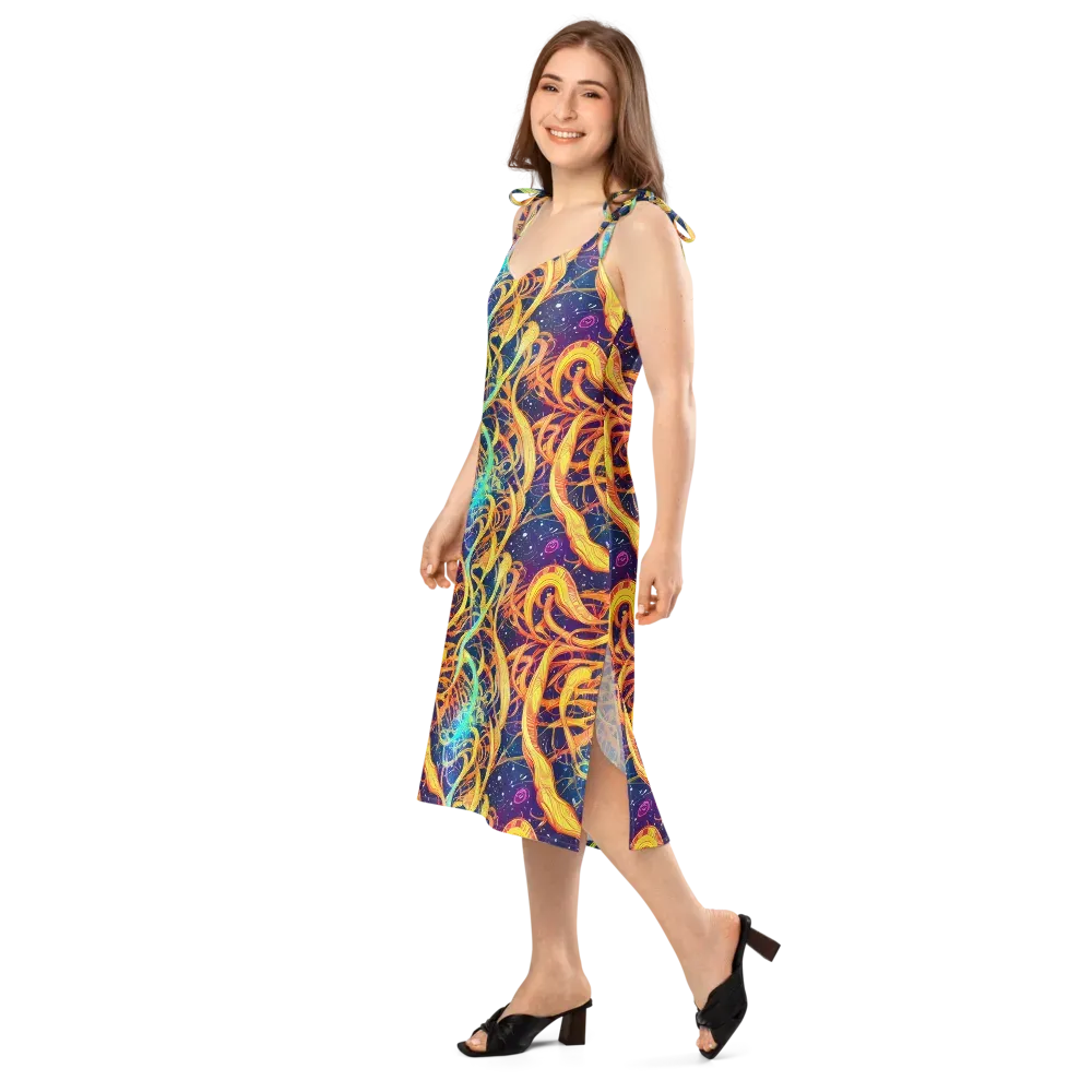 Granov Vortex on Slip Dress — Left Front