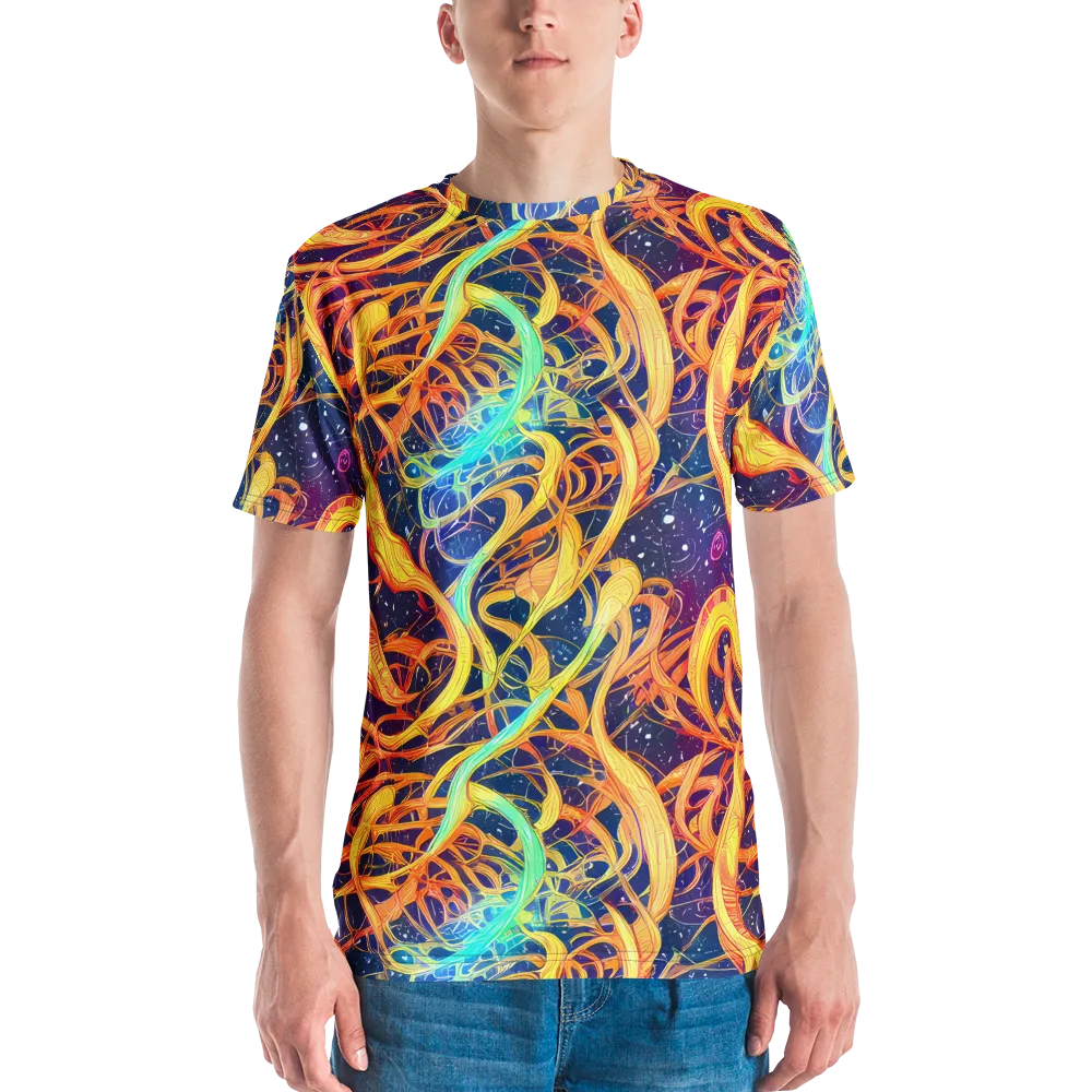 Granov Vortex on Men's Crew Neck T-Shirt — Front