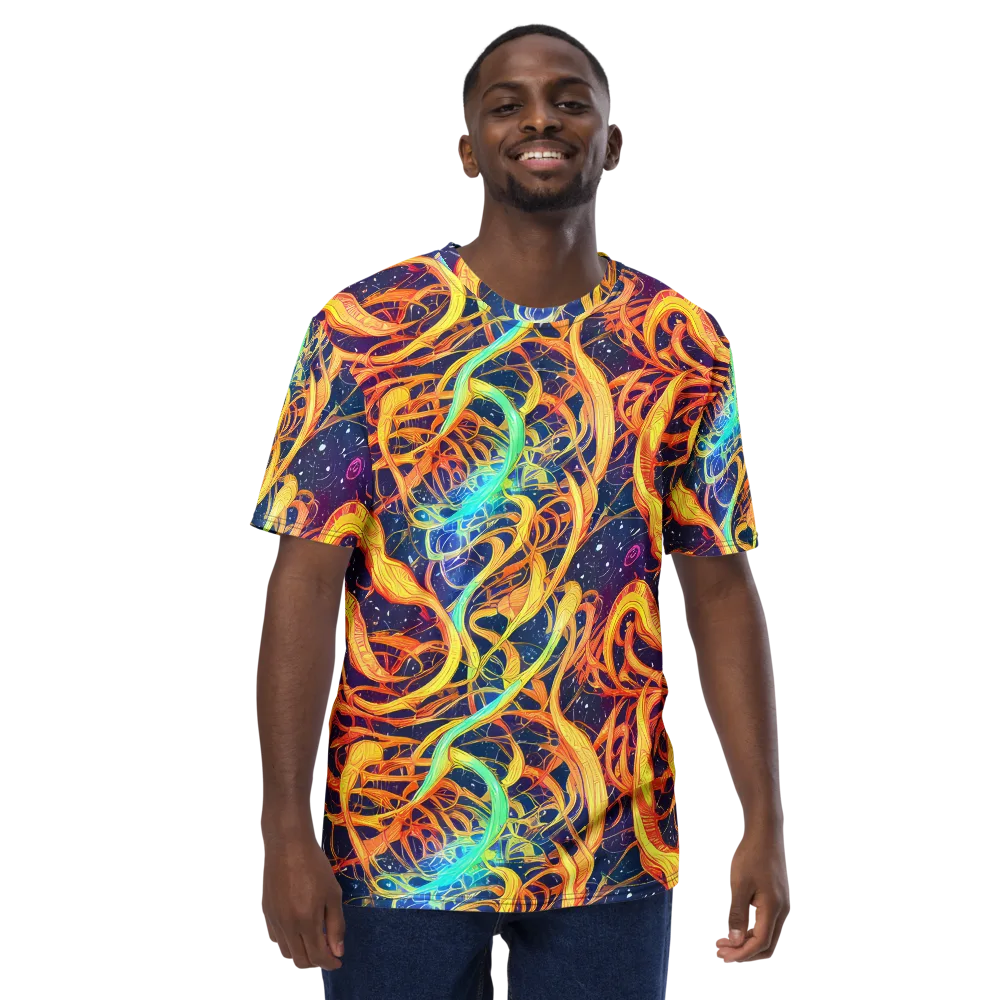 Granov Vortex on Men's Crew Neck T-Shirt — Front