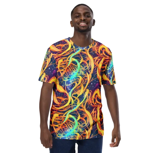 Granov Vortex on a Men's Crew Neck T-Shirt