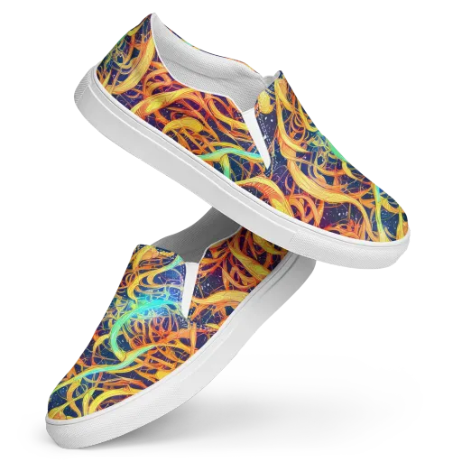 Granov Vortex on a Women's Slip-On Canvas Shoes
