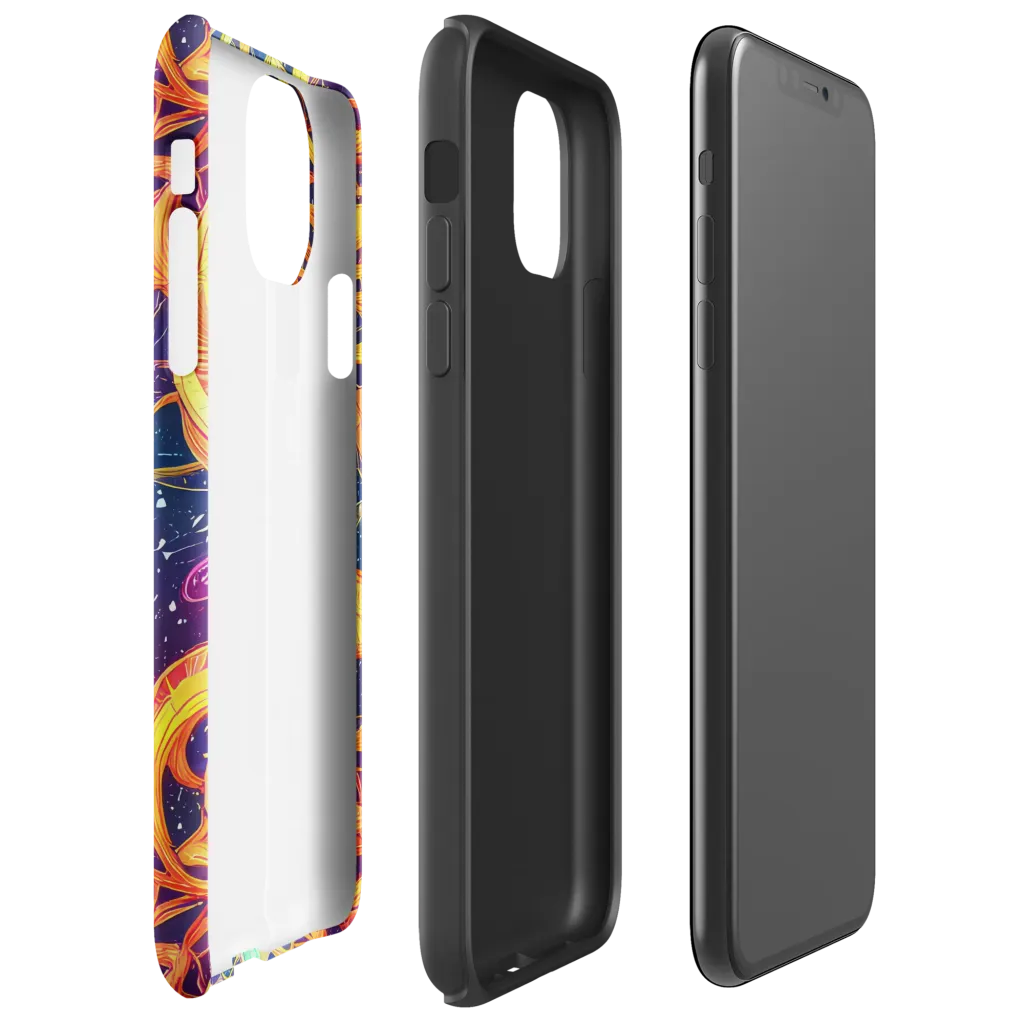 Granov Vortex on Tough Case for iPhone® — Right