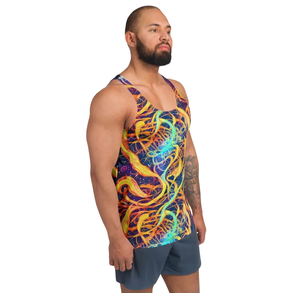 Granov Vortex on Men's Tank Top — Right Front