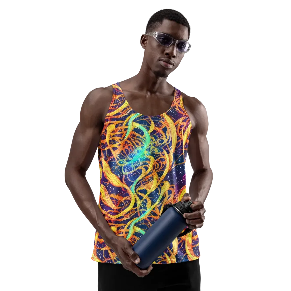 Granov Vortex on Men's Tank Top — Front