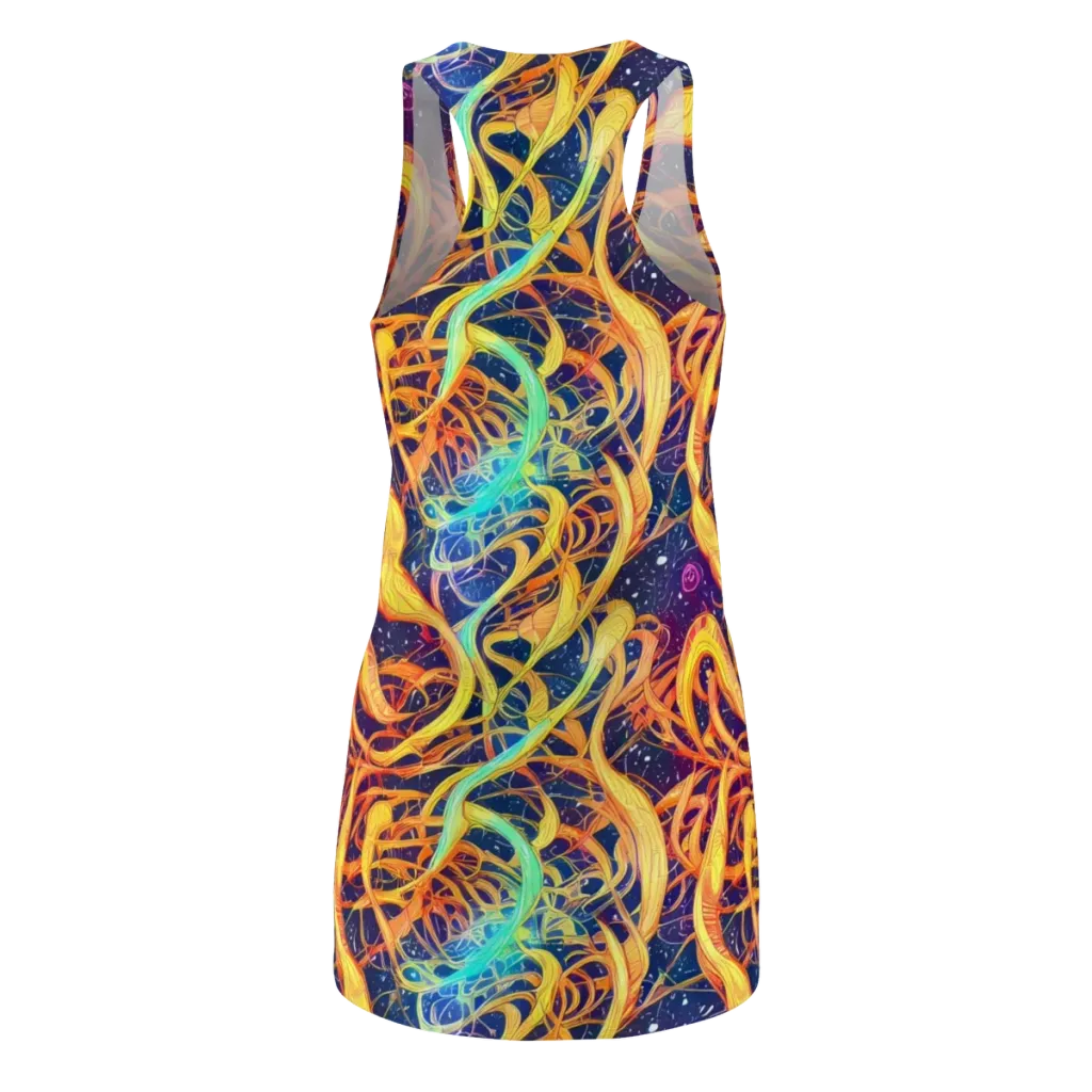 Granov Vortex on Racerback Dress — Back