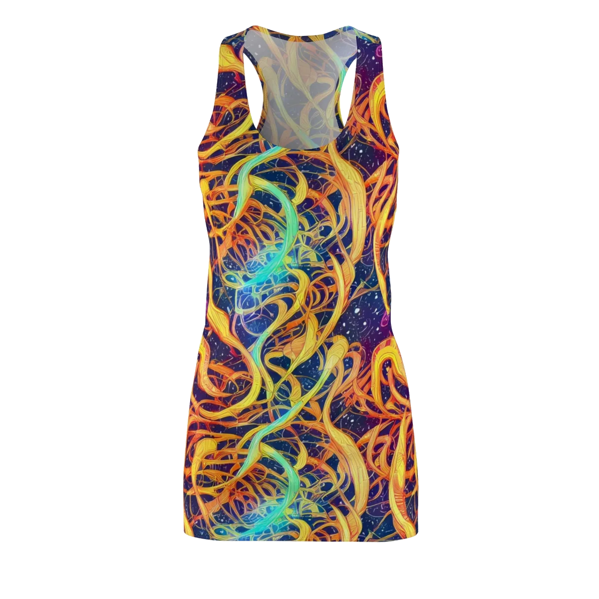 Granov Vortex on Racerback Dress — Front