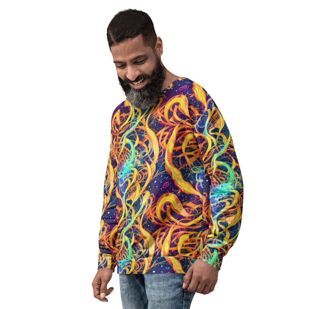 Granov Vortex on Sweatshirt — Left Front
