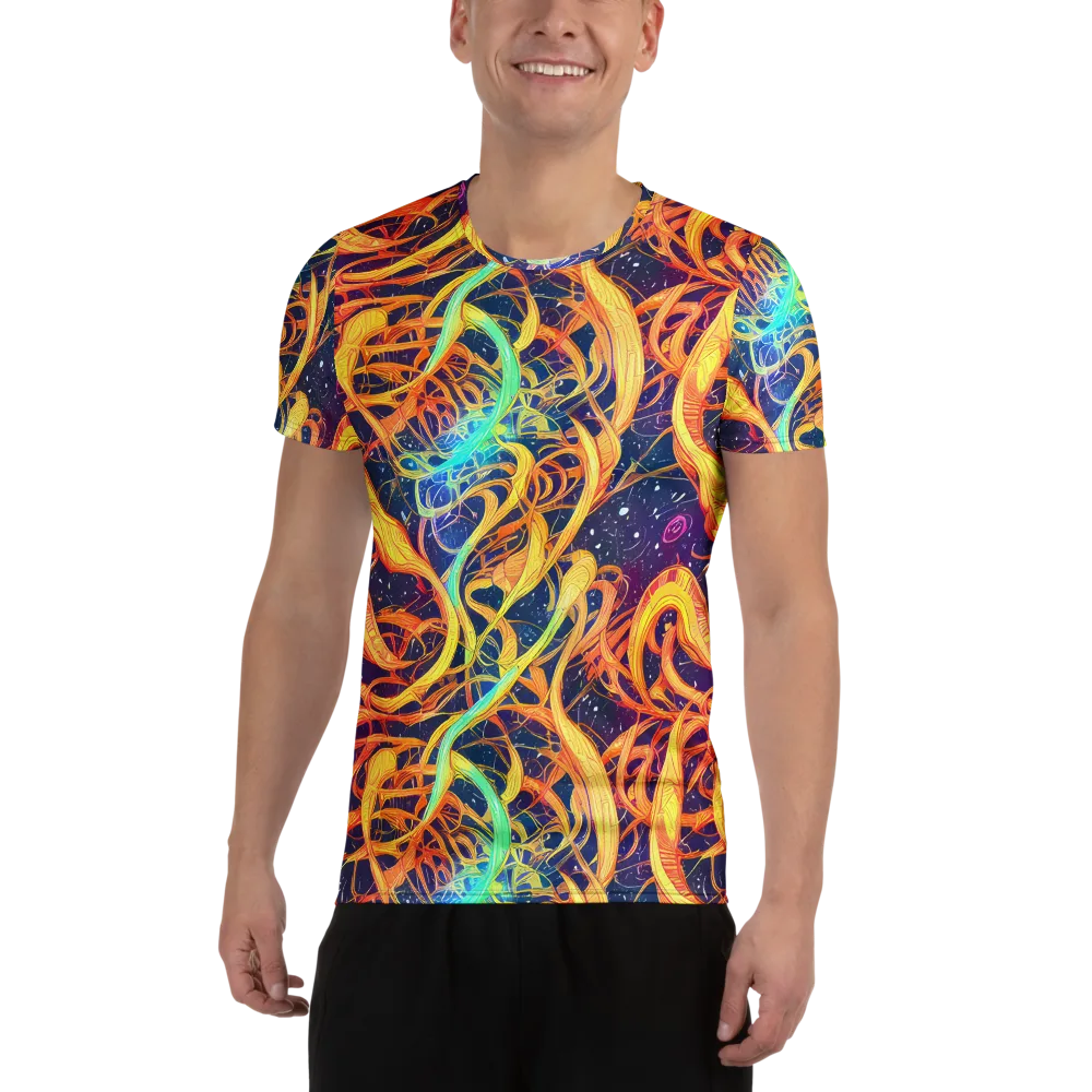 Granov Vortex on Men's Athletic T-Shirt — Front