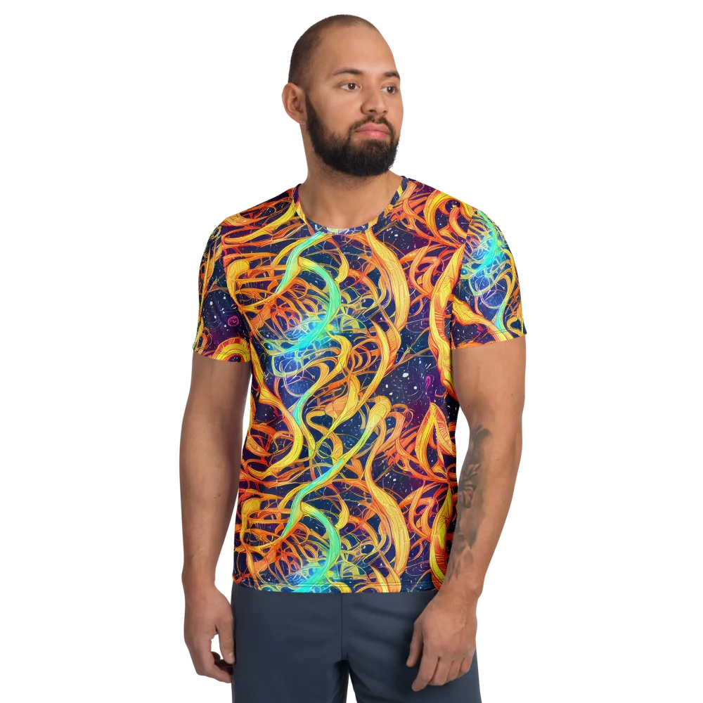 Granov Vortex on Men's Athletic T-Shirt — Front