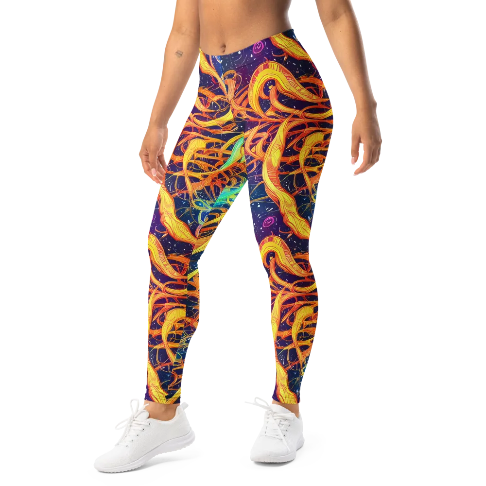 Granov Vortex on Leggings — Left Front