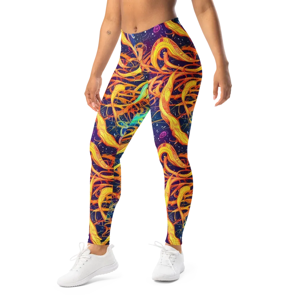Granov Vortex on Leggings — Left Front