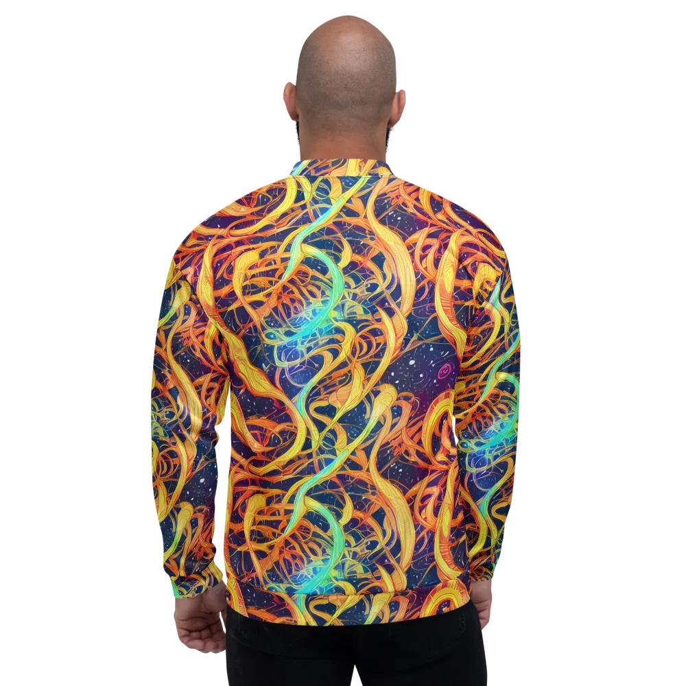 Granov Vortex on Bomber Jacket — Back