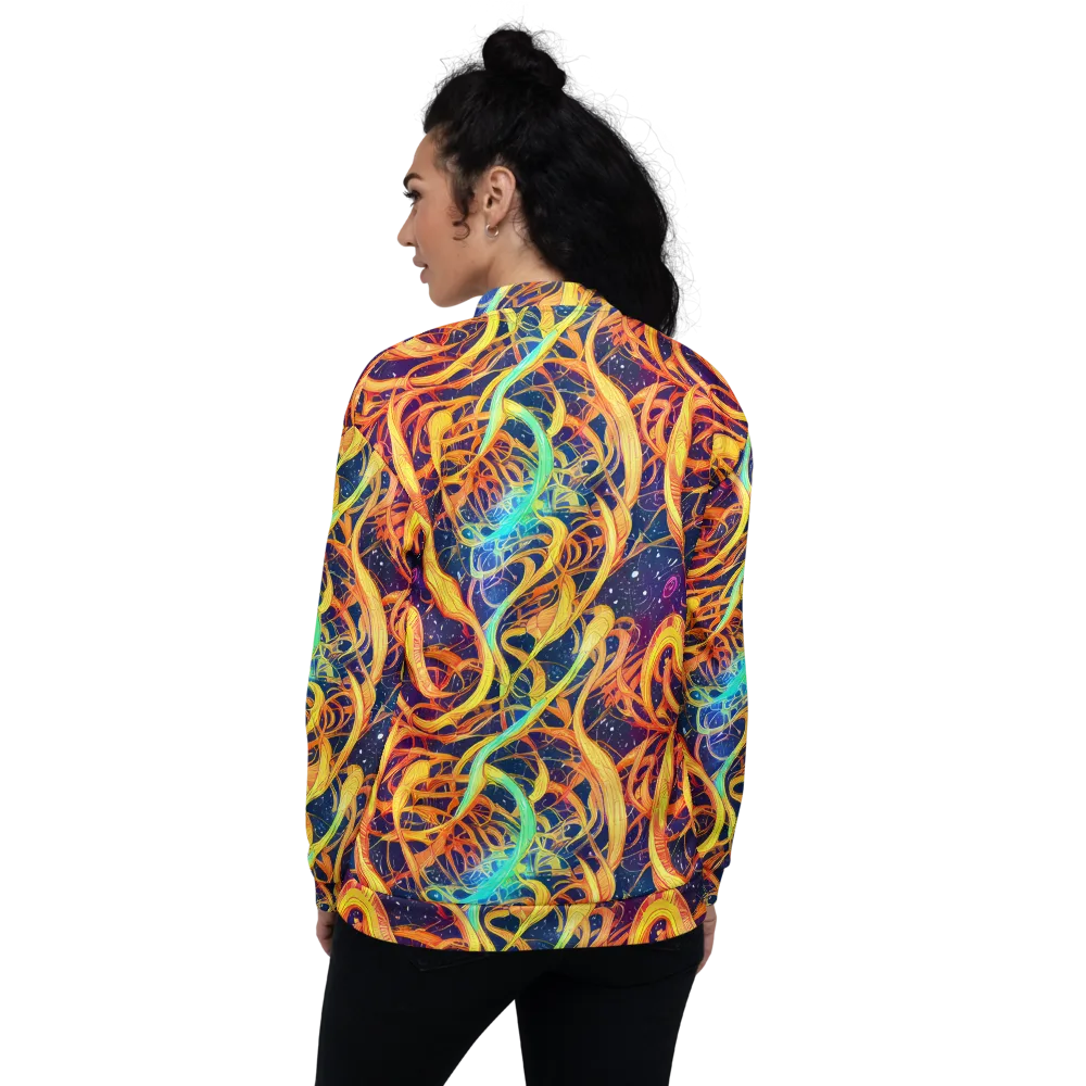 Granov Vortex on Bomber Jacket — Back