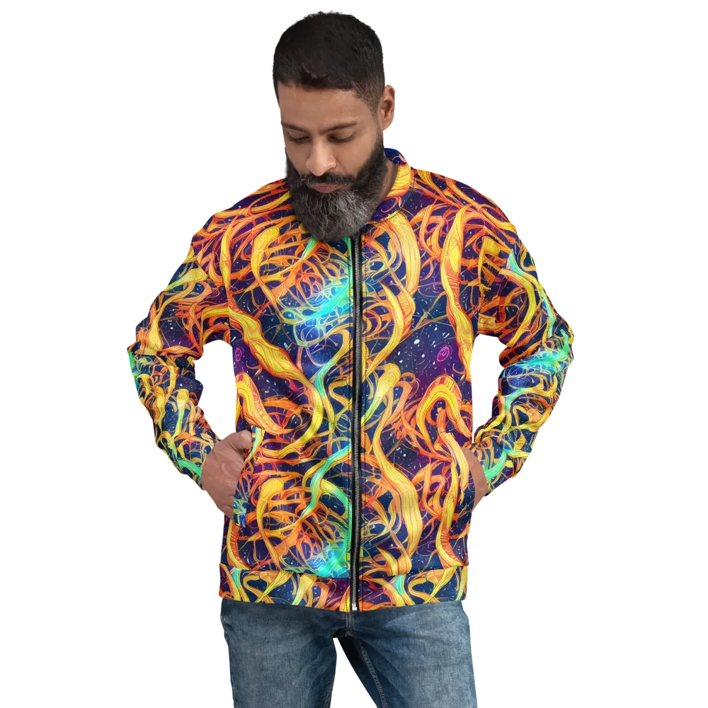 Granov Vortex on Bomber Jacket — Front