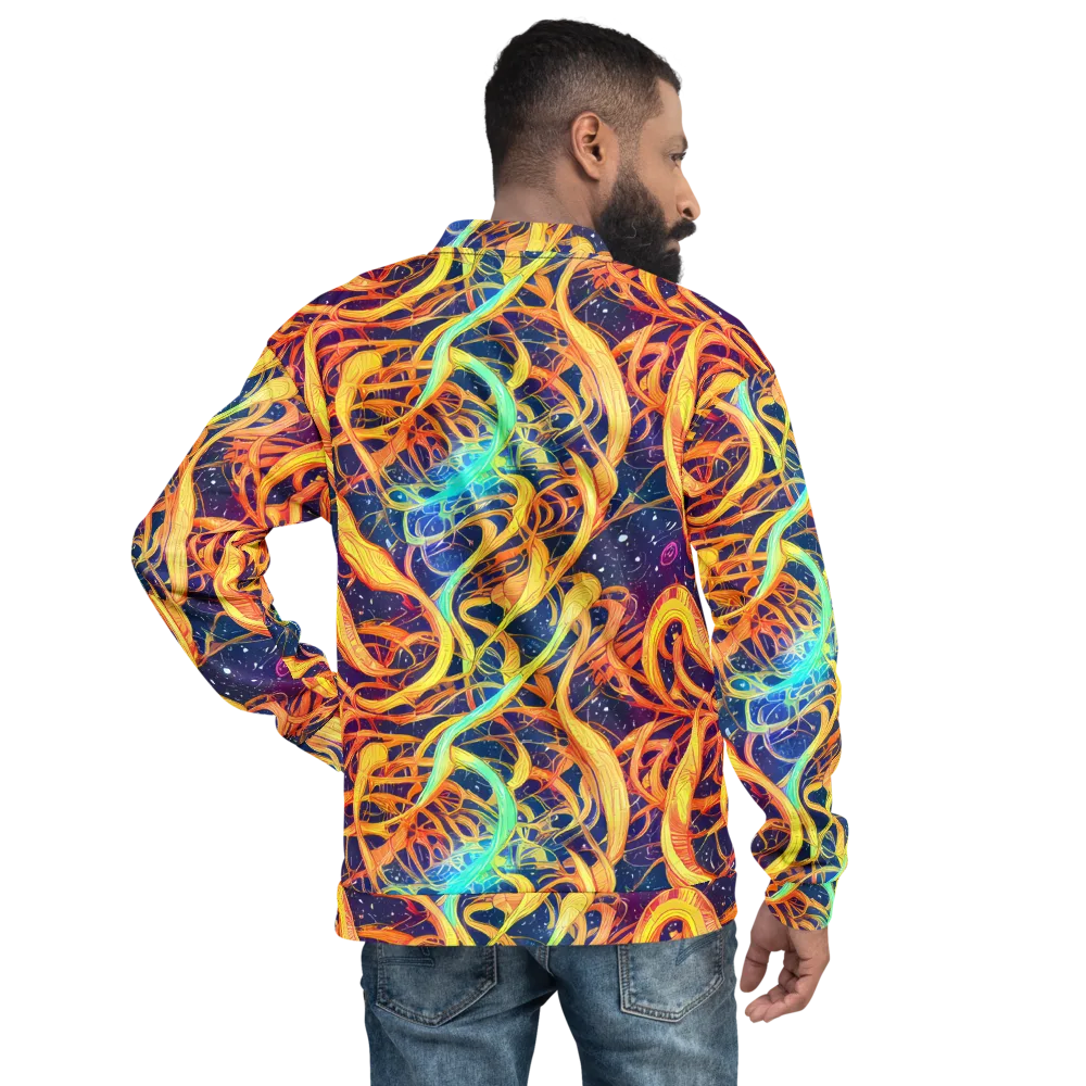 Granov Vortex on Bomber Jacket — Back