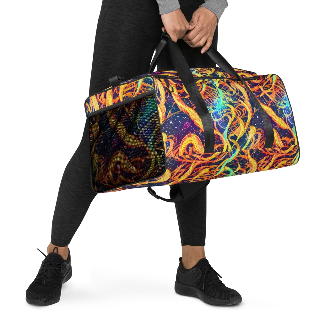 Granov Vortex on Duffle Bag — Right Front