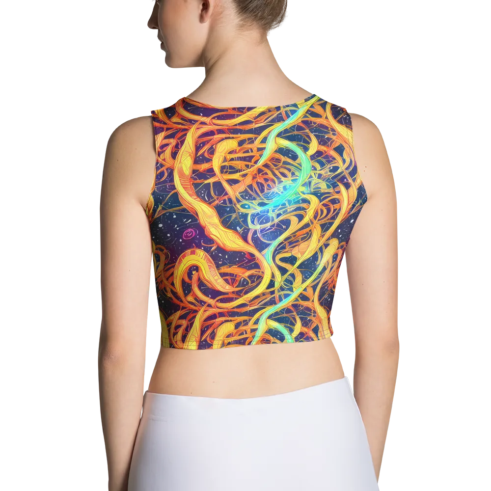 Granov Vortex on Crop Top — Back