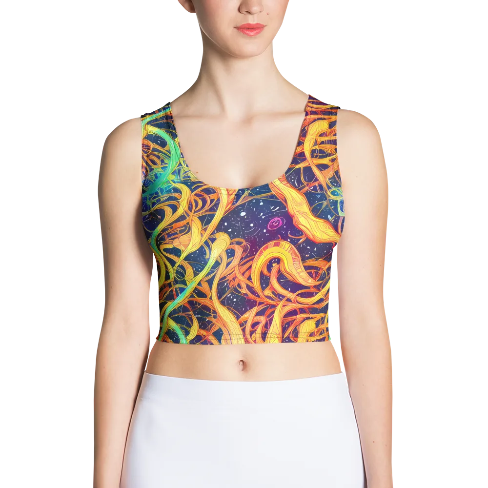 Granov Vortex on Crop Top — Front
