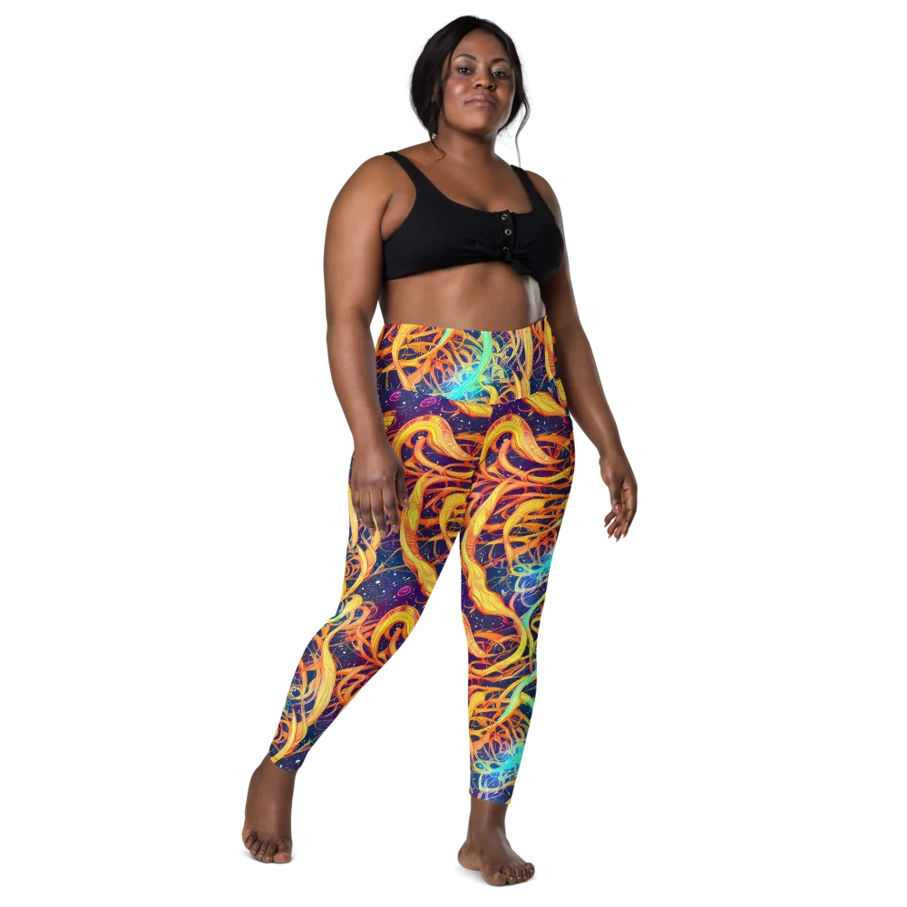 Granov Vortex on Leggings with Pockets — Front