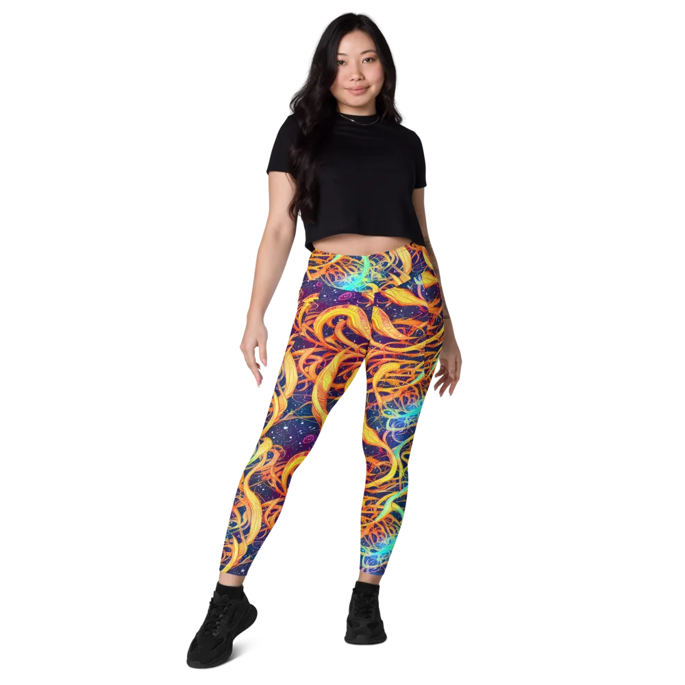 Granov Vortex on Leggings with Pockets — Front