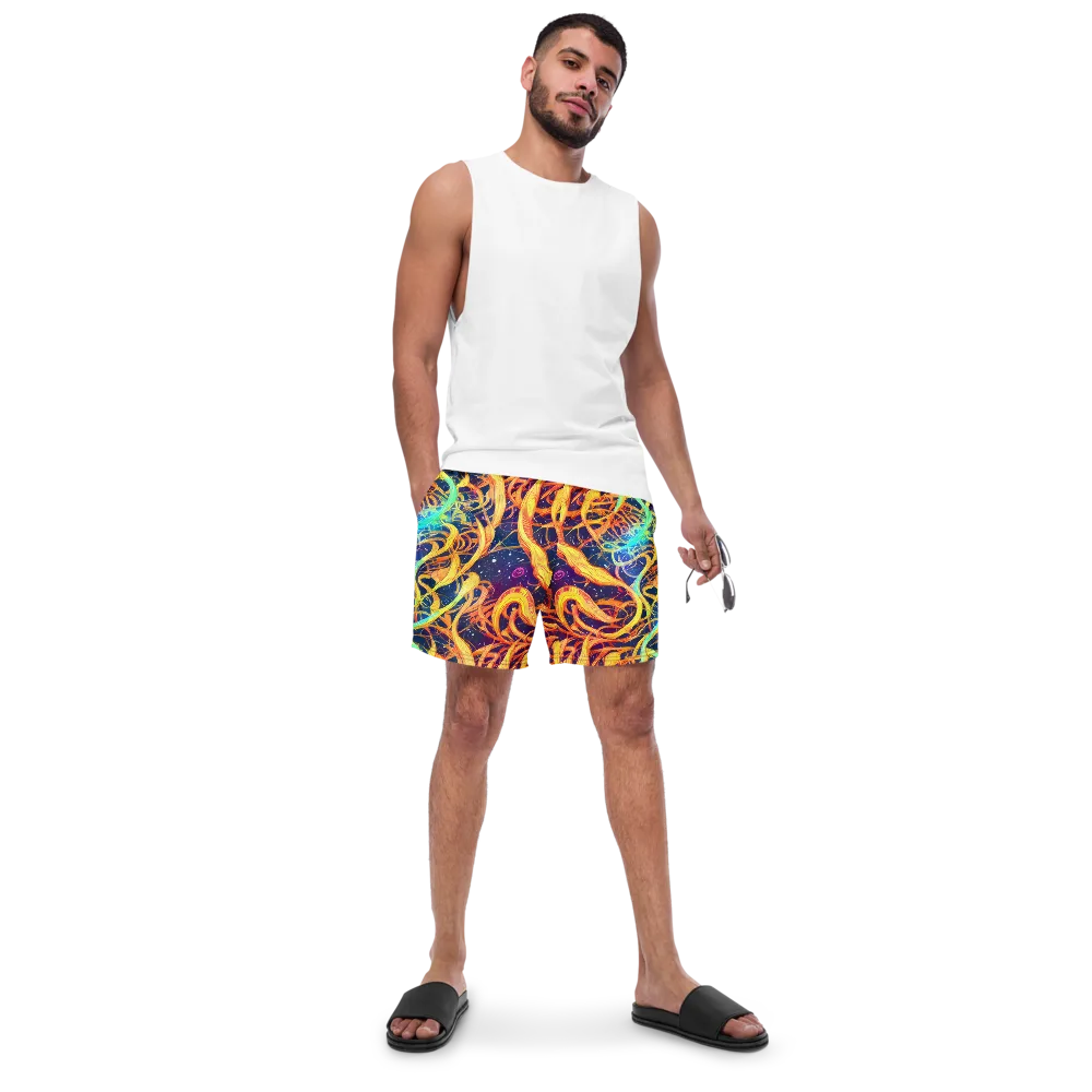 Granov Vortex on Swim Trunks — Front