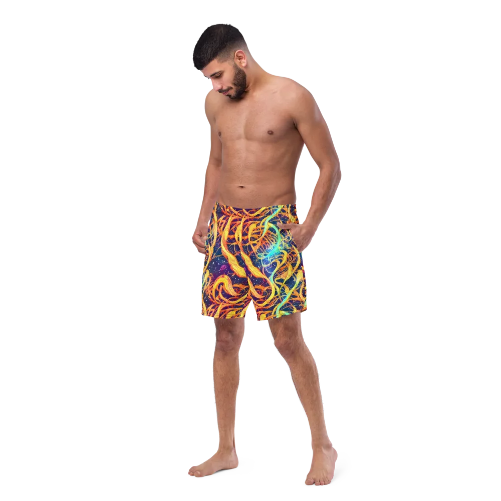 Granov Vortex on Swim Trunks — Left Front