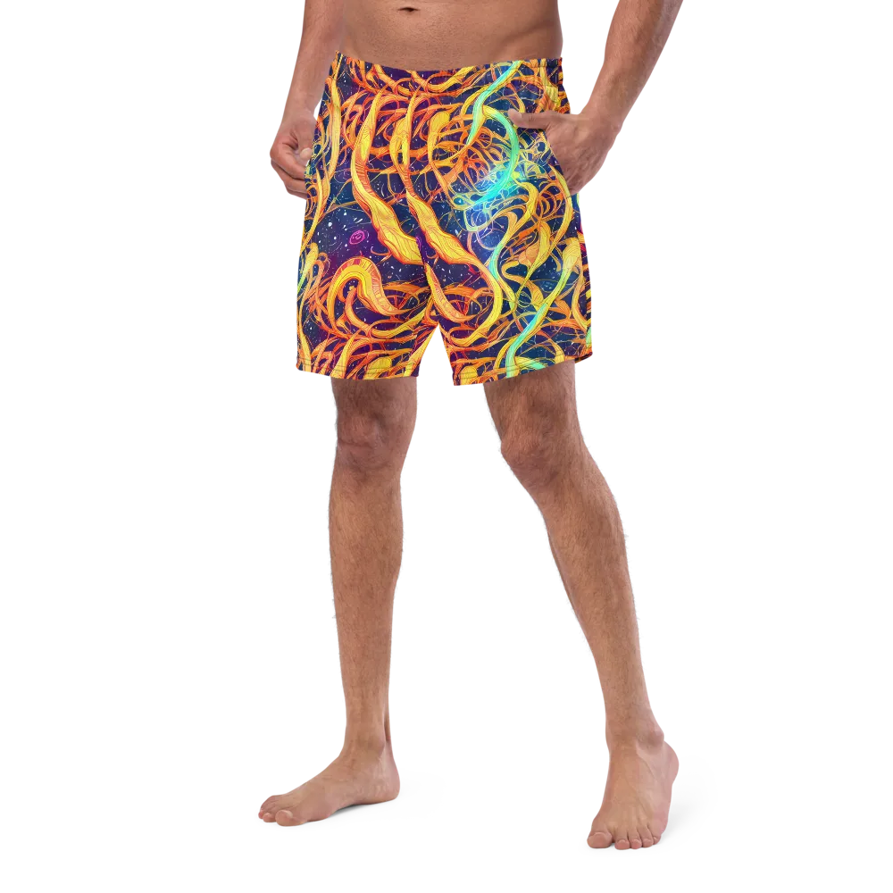 Granov Vortex on Swim Trunks — Left Front