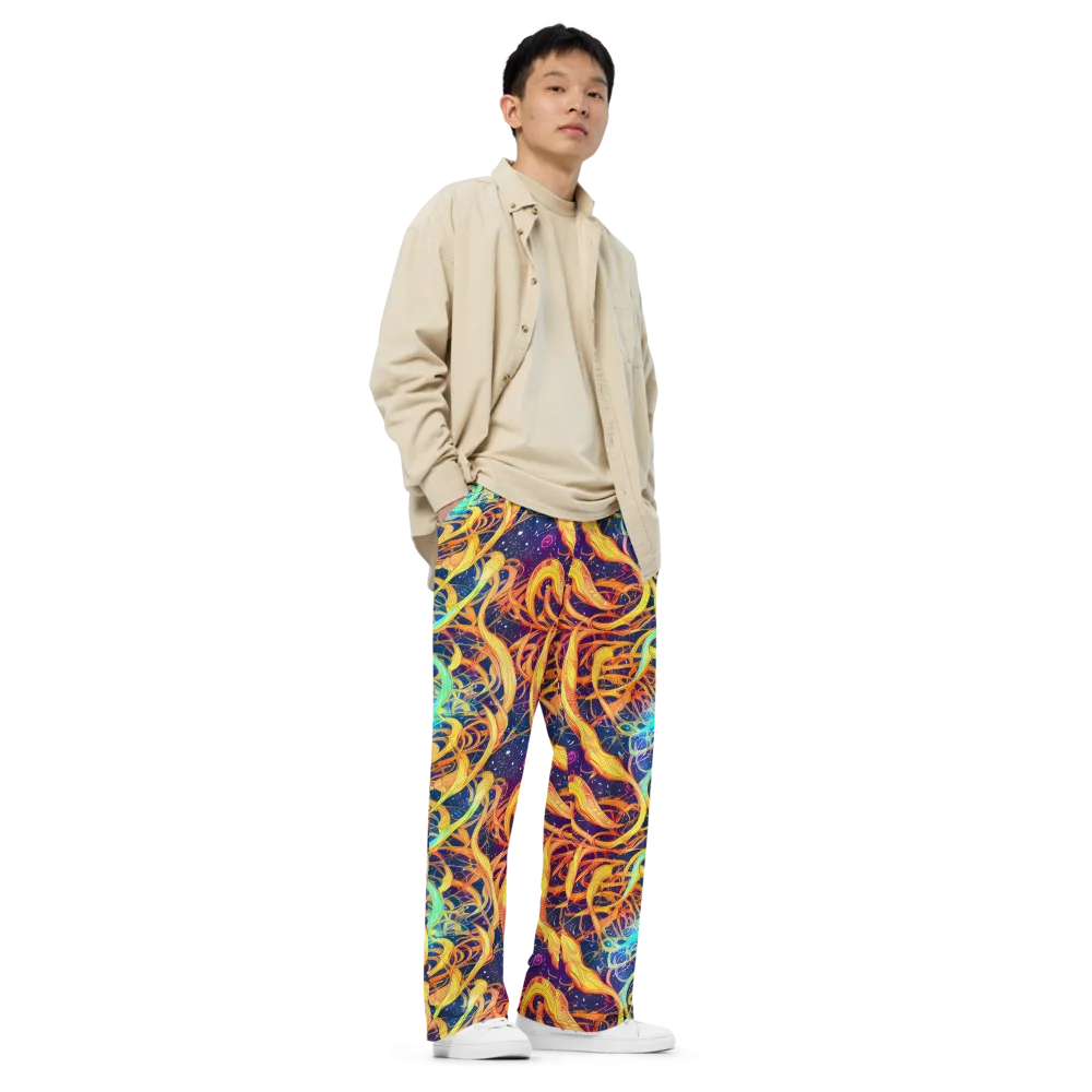 Granov Vortex on Wide-Leg Pants — Right Front