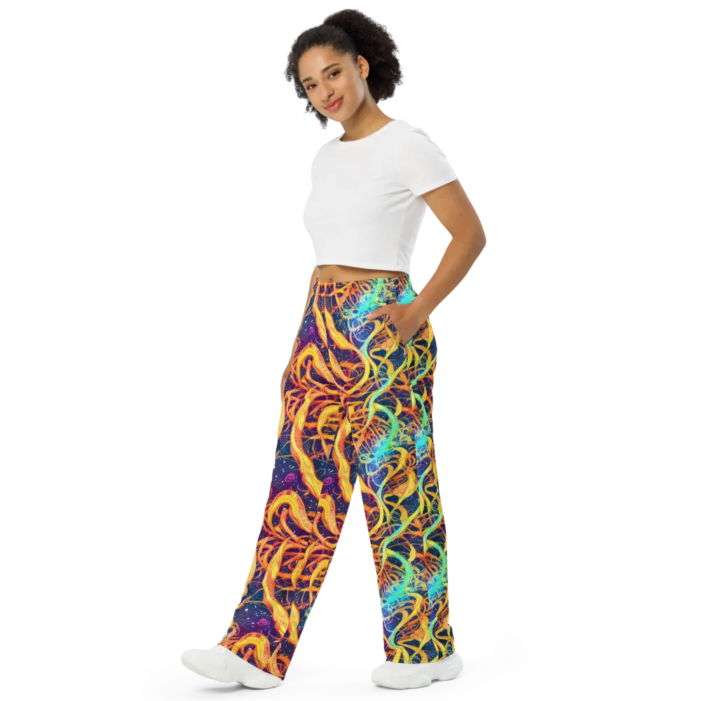Granov Vortex on Wide-Leg Pants — Left Front