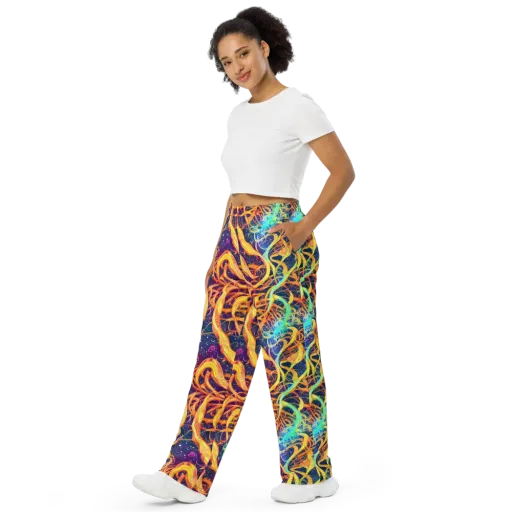 Granov Vortex on a Wide-Leg Pants